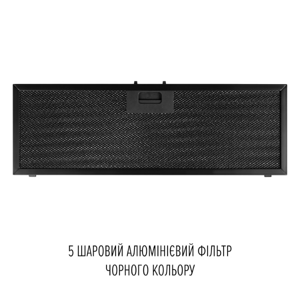 Фото - Витяжка вбудована Perfelli NUOVA 6JWRBM NERO SILENZIO